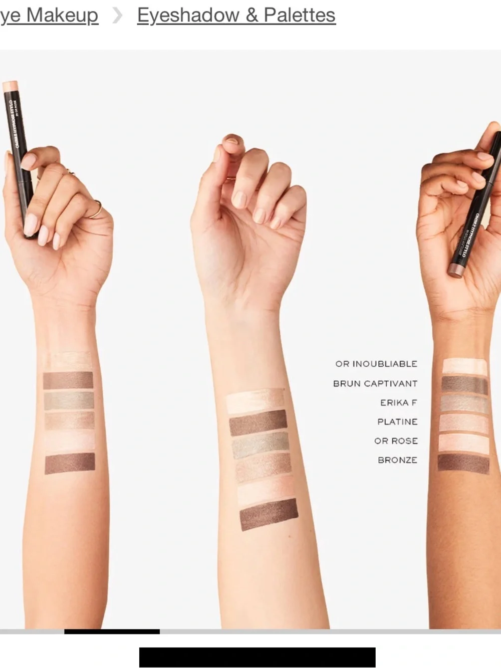 ⚡️🖤Lancome Inoubliable Ombre Hypnose Stylo Longwear Cream Eyeshadow Stick
